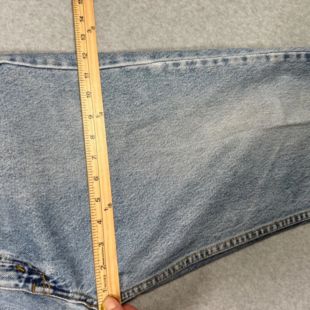 Vintage 90s Levis 505 Orange Tab Jeans Mens 36x30 Light Wash Straight Leg Grunge